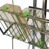 4 Presentation Racks - Cages, Tops and Wirelids, Bottles