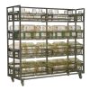 5 Presentation Racks - Cages, Tops and Wirelids, Bottles